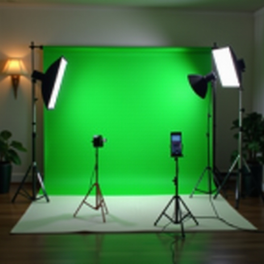come usare un telefono Android per scattare foto con schermo verde