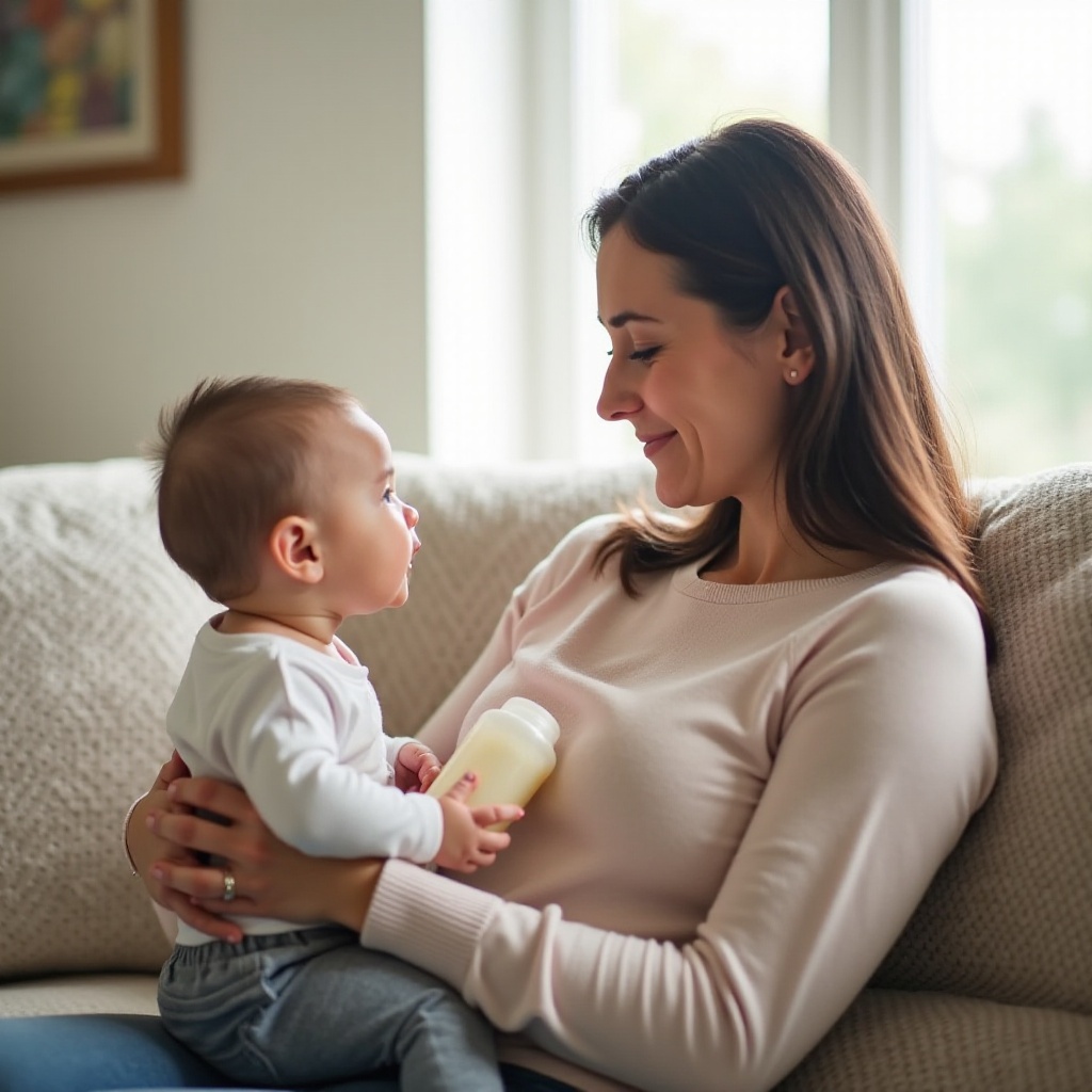 bébé allaité ne prend pas le biberon