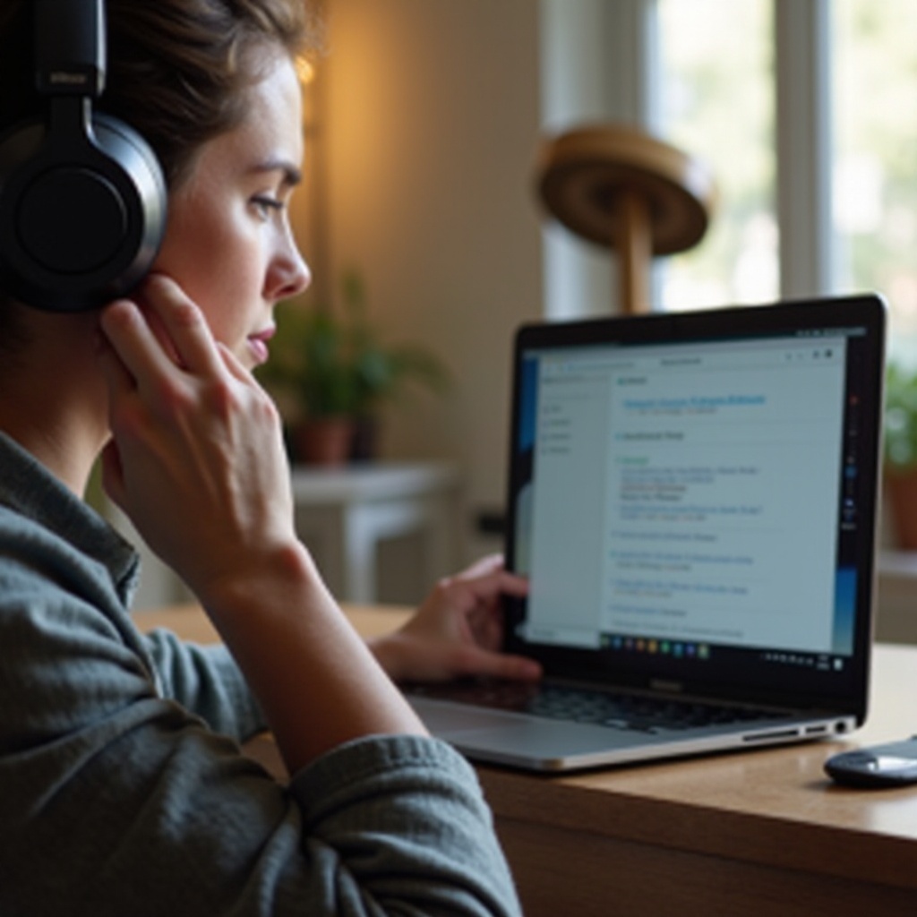 le chromebook ne se connecte pas aux écouteurs