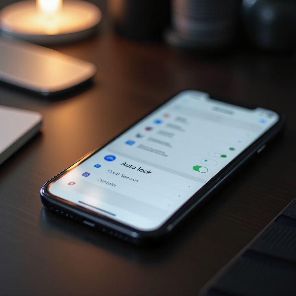 cómo desactivar el bloqueo automático en el iPhone