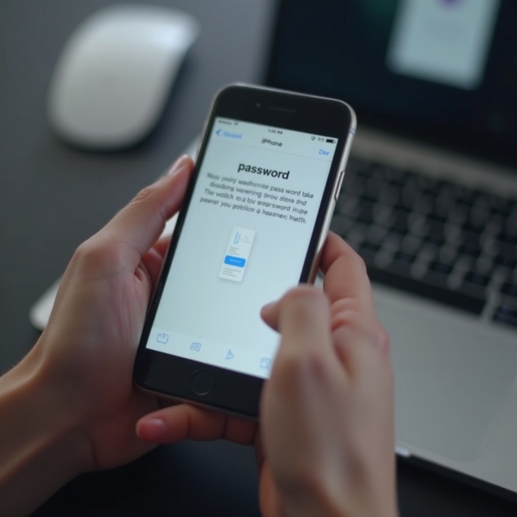 wie man das Passwort auf dem iPhone 15 ändert