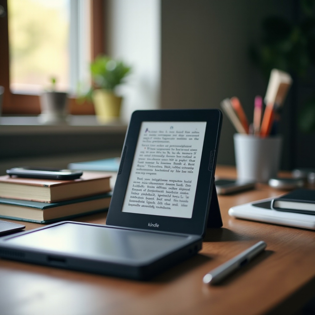 stockage pour Kindle