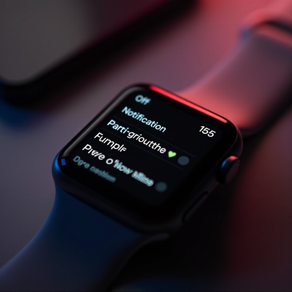 Benachrichtigungen auf der Apple Watch ausschalten