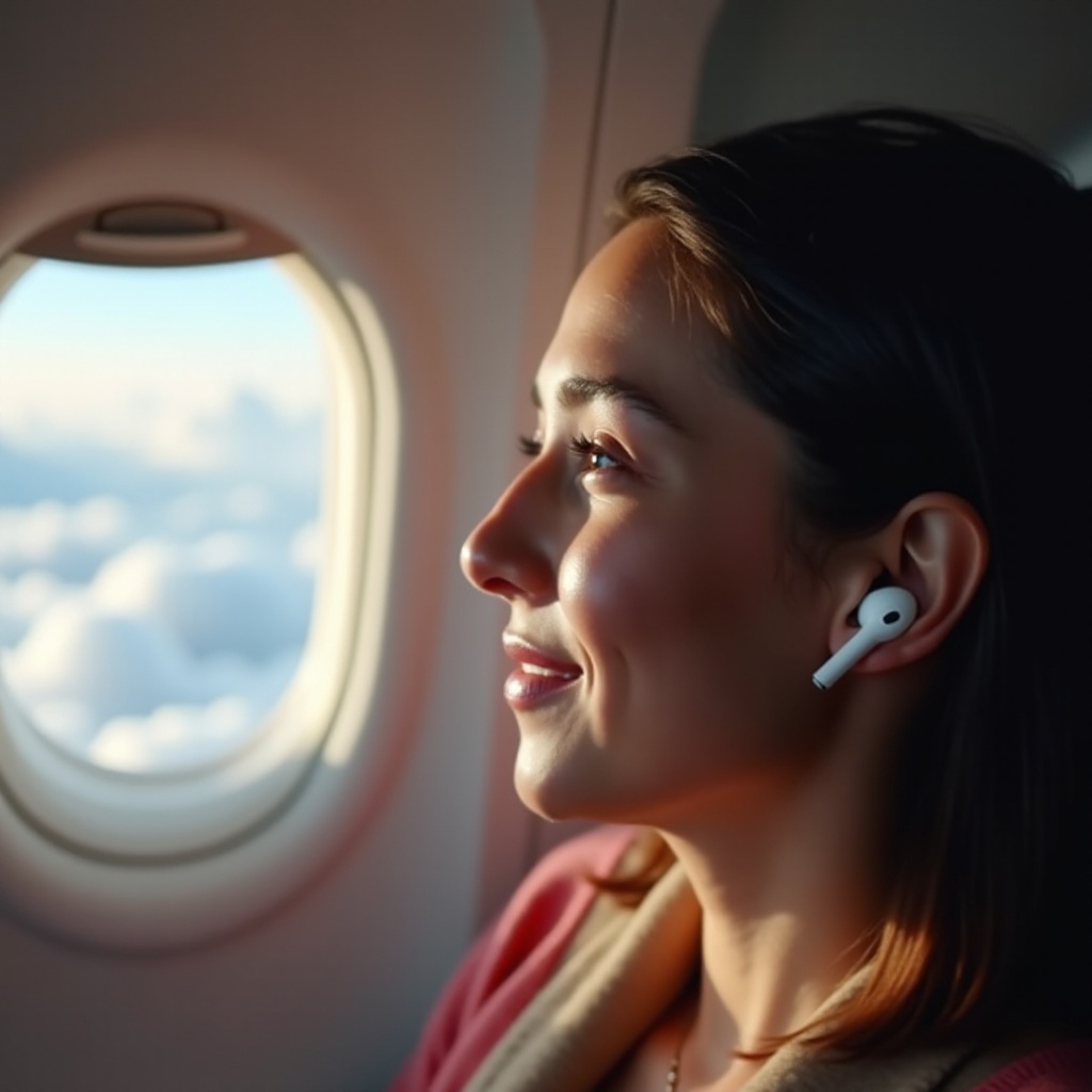 los airpods ayudan con la presión del avión