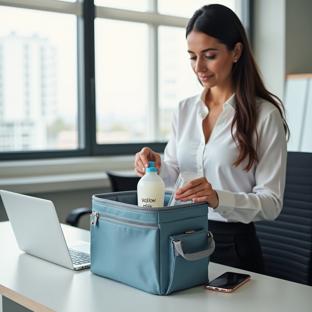 meilleure façon de conserver le lait maternel au travail