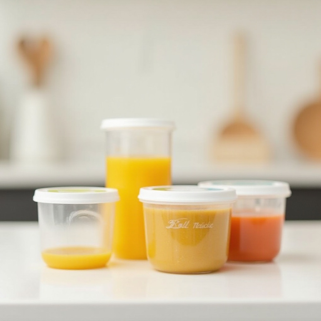 mejores recipientes para almacenar comida de bebé