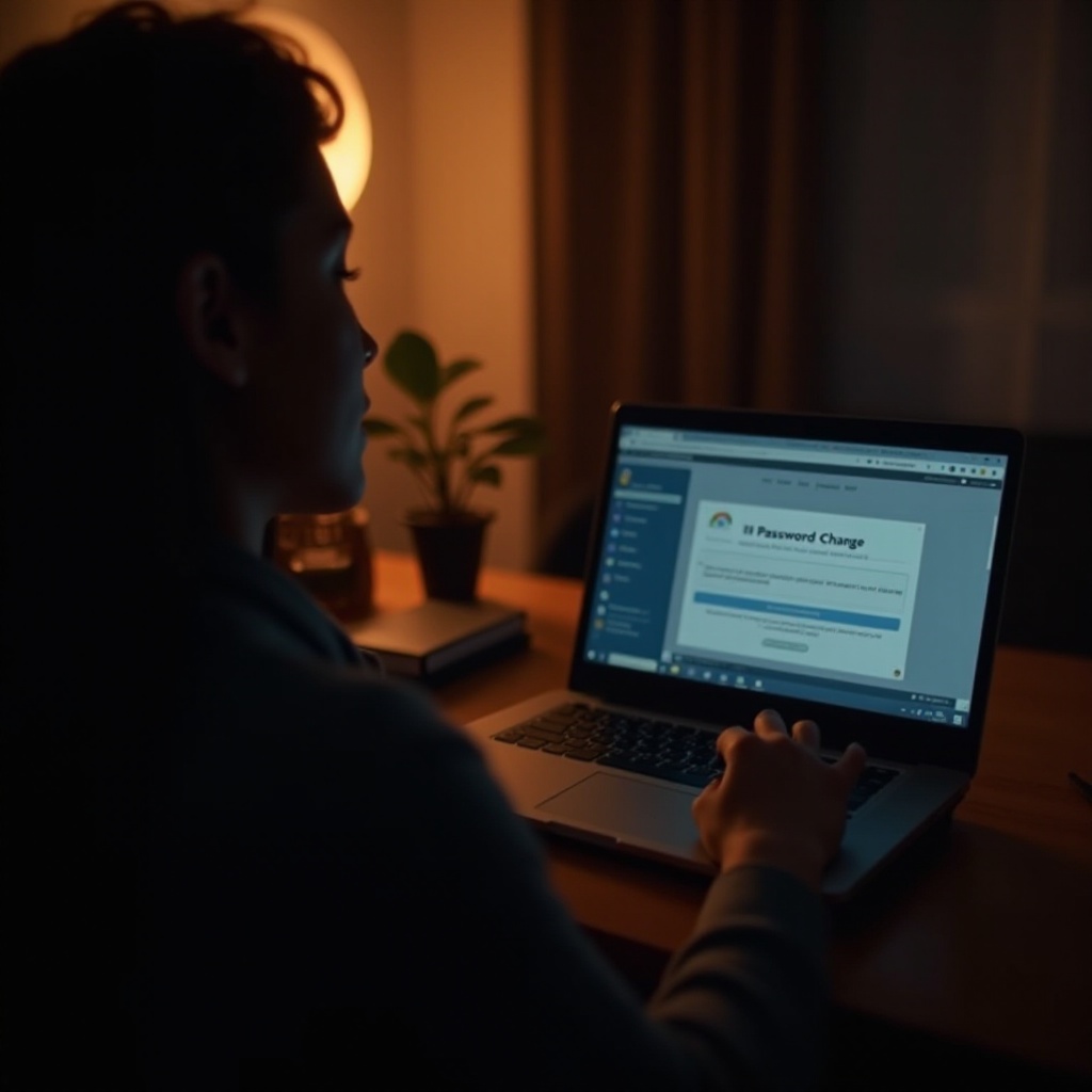 comment changer votre mot de passe sur l'ordinateur portable