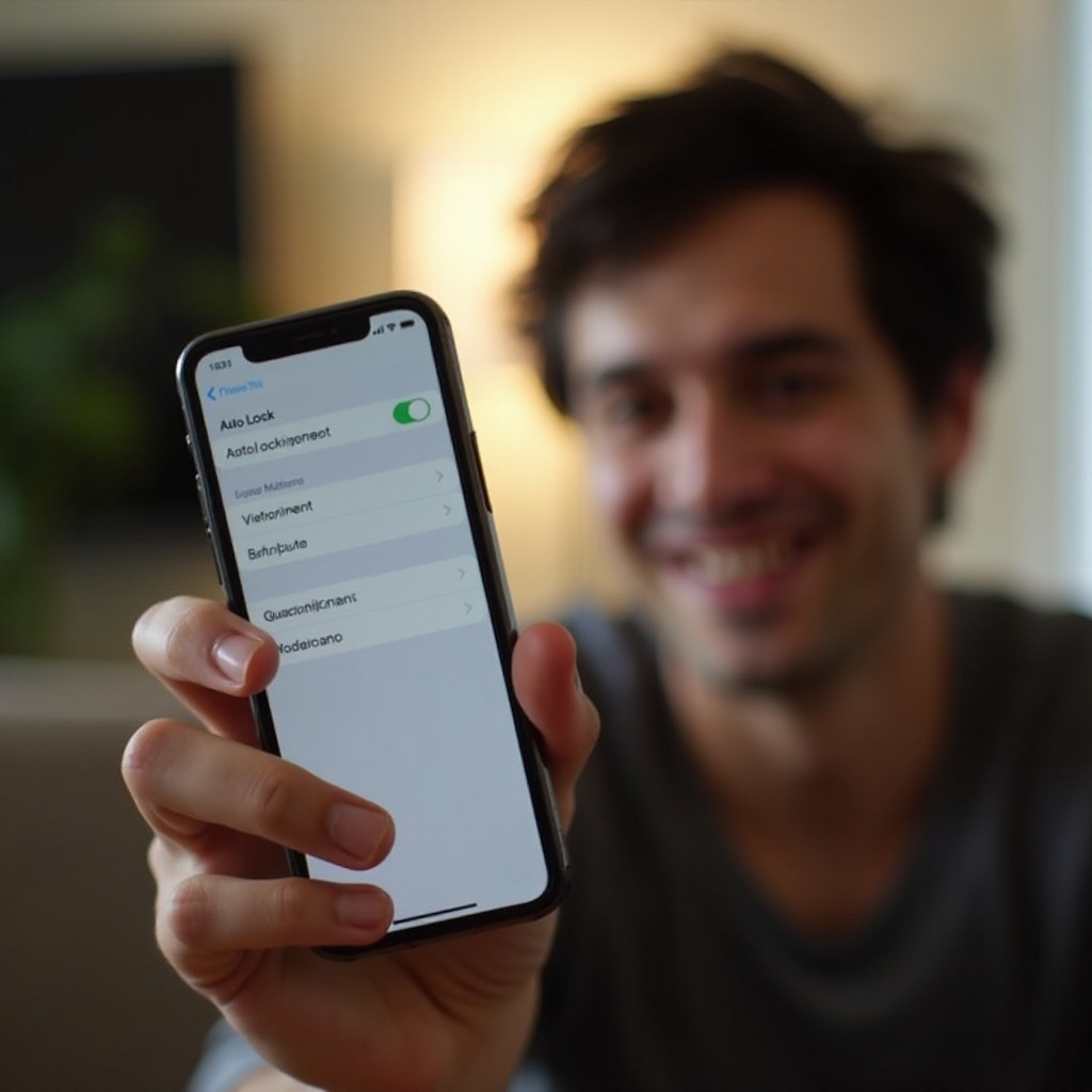 wie man die automatische Sperre auf dem iPhone ausschaltet