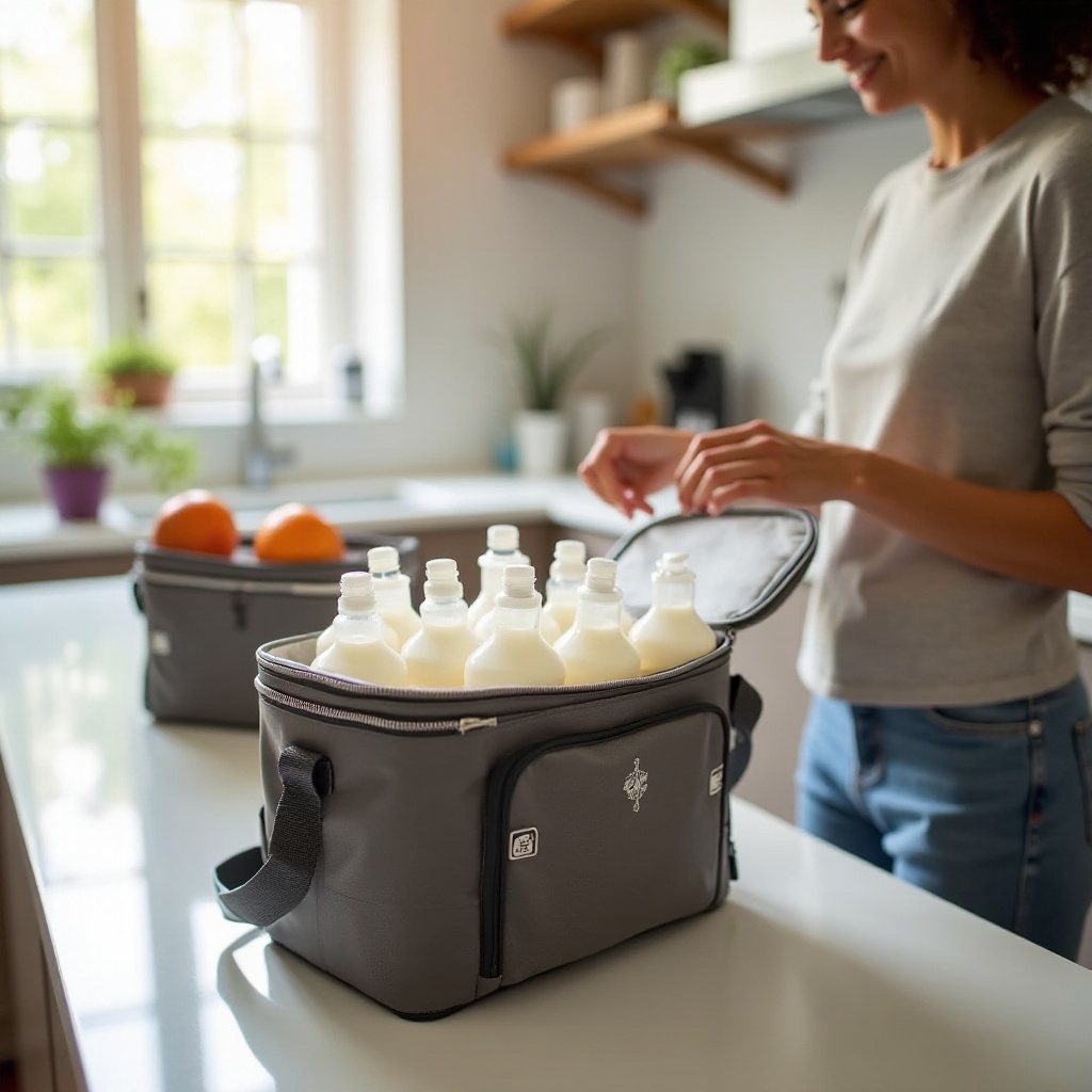 beste Kühltasche für Muttermilch