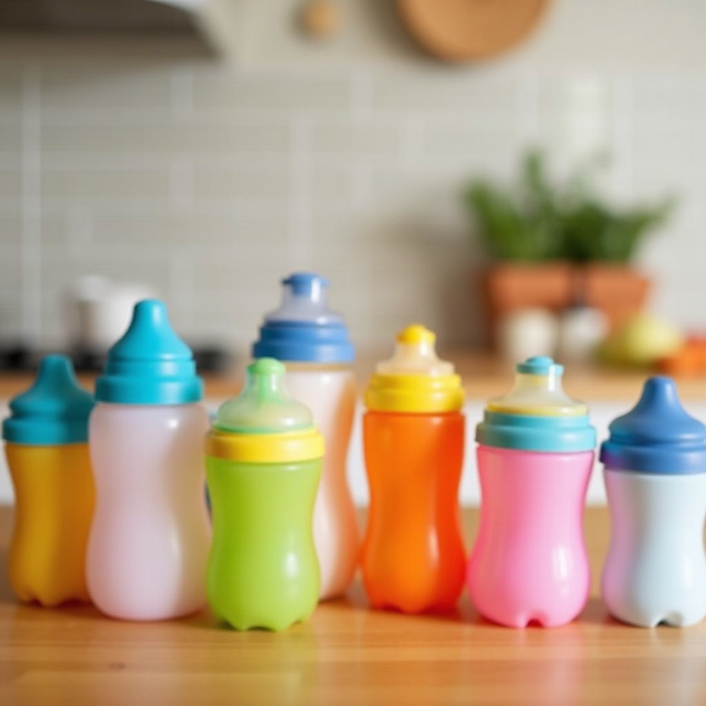 bonnets de transition pour tasses à bec depuis le biberon
