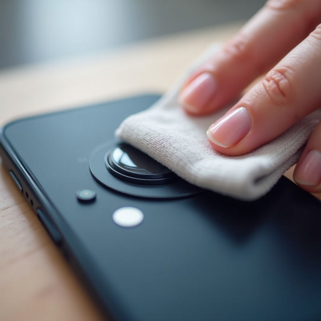 come pulire l'obiettivo della fotocamera del telefono