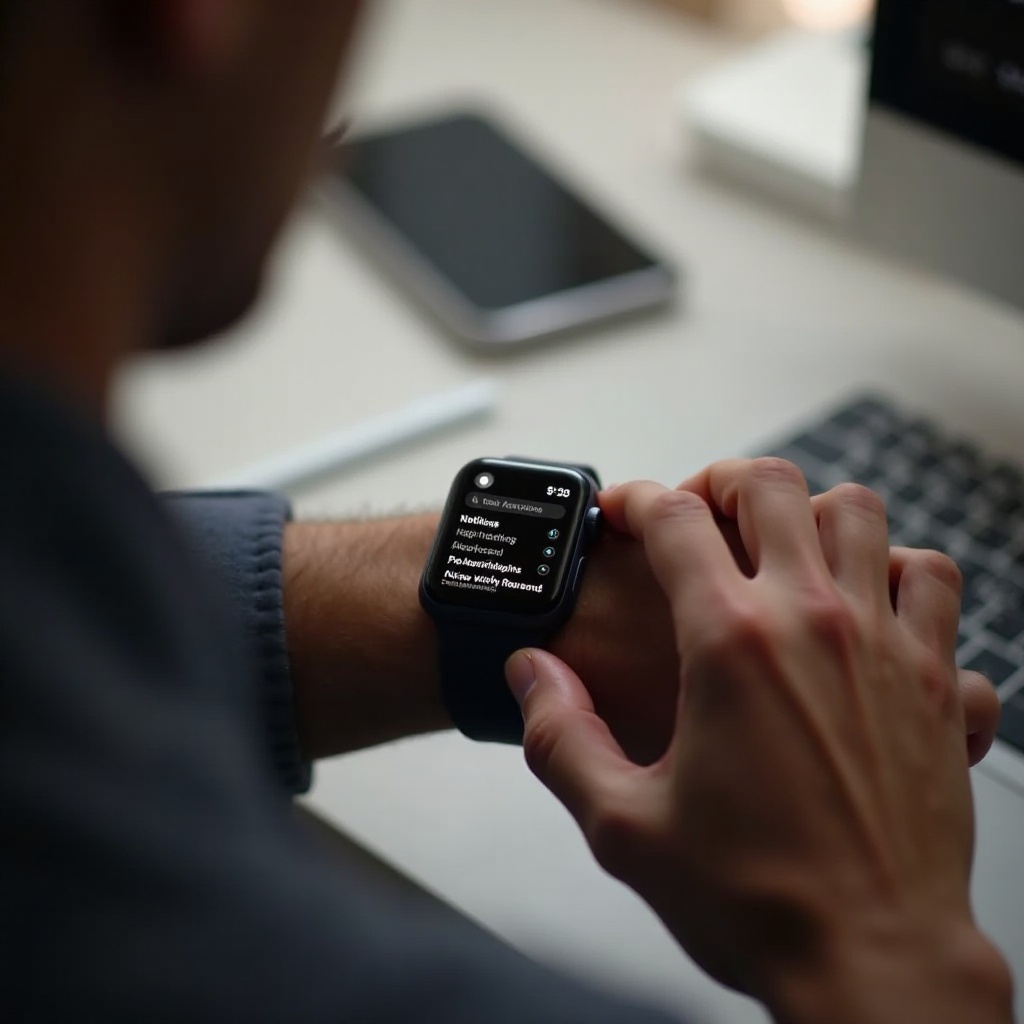 desactivar las notificaciones en el Apple Watch