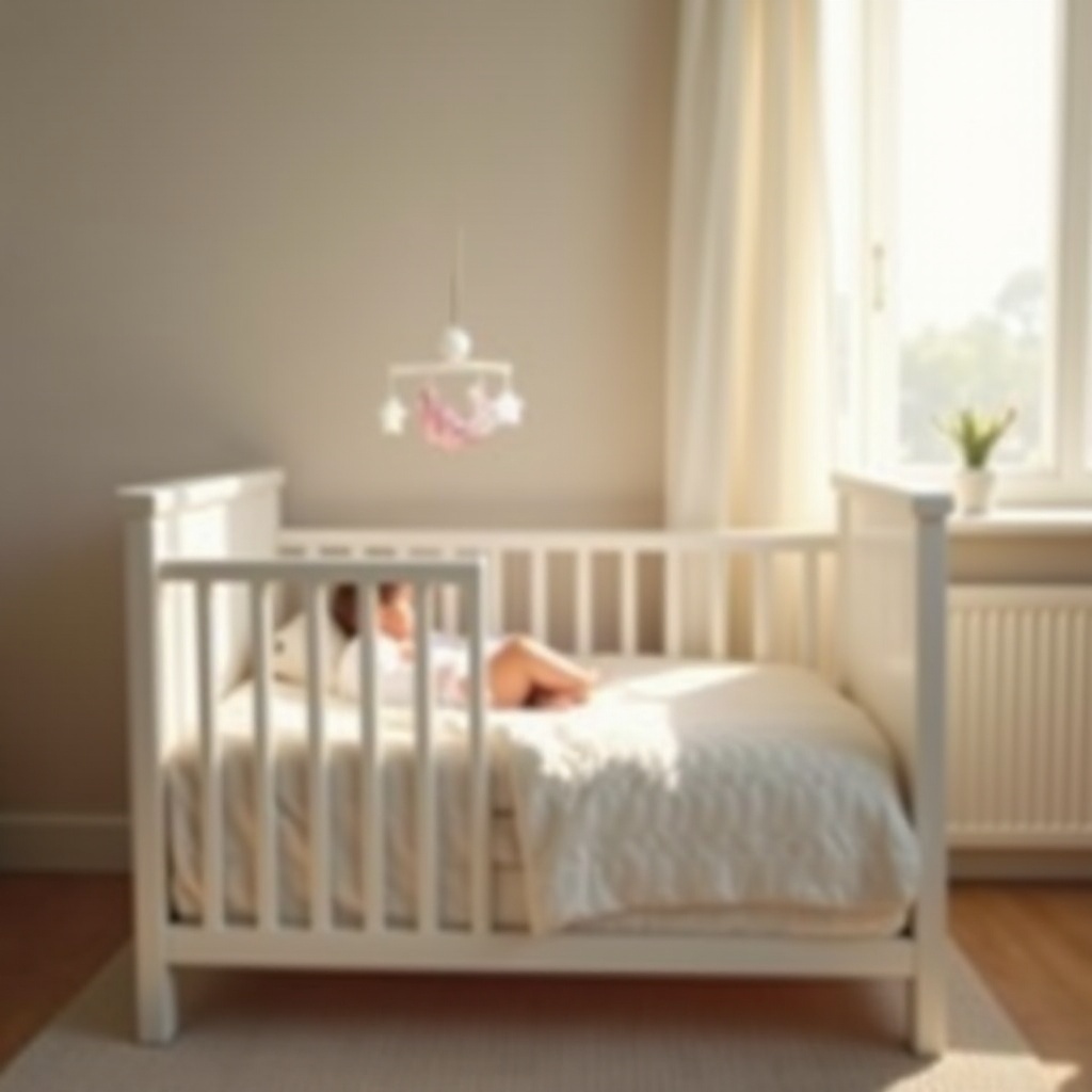 est-ce que le bébé peut dormir dans un berceau s'il se retourne