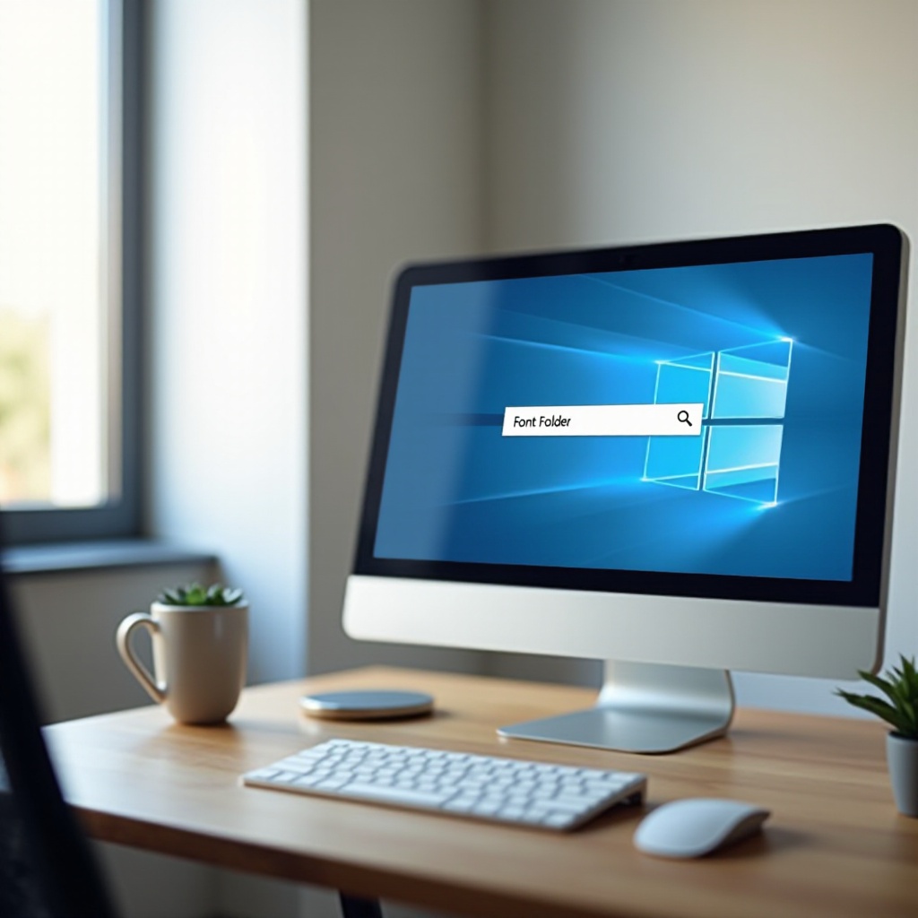 dove si trova la cartella dei caratteri in Windows 10