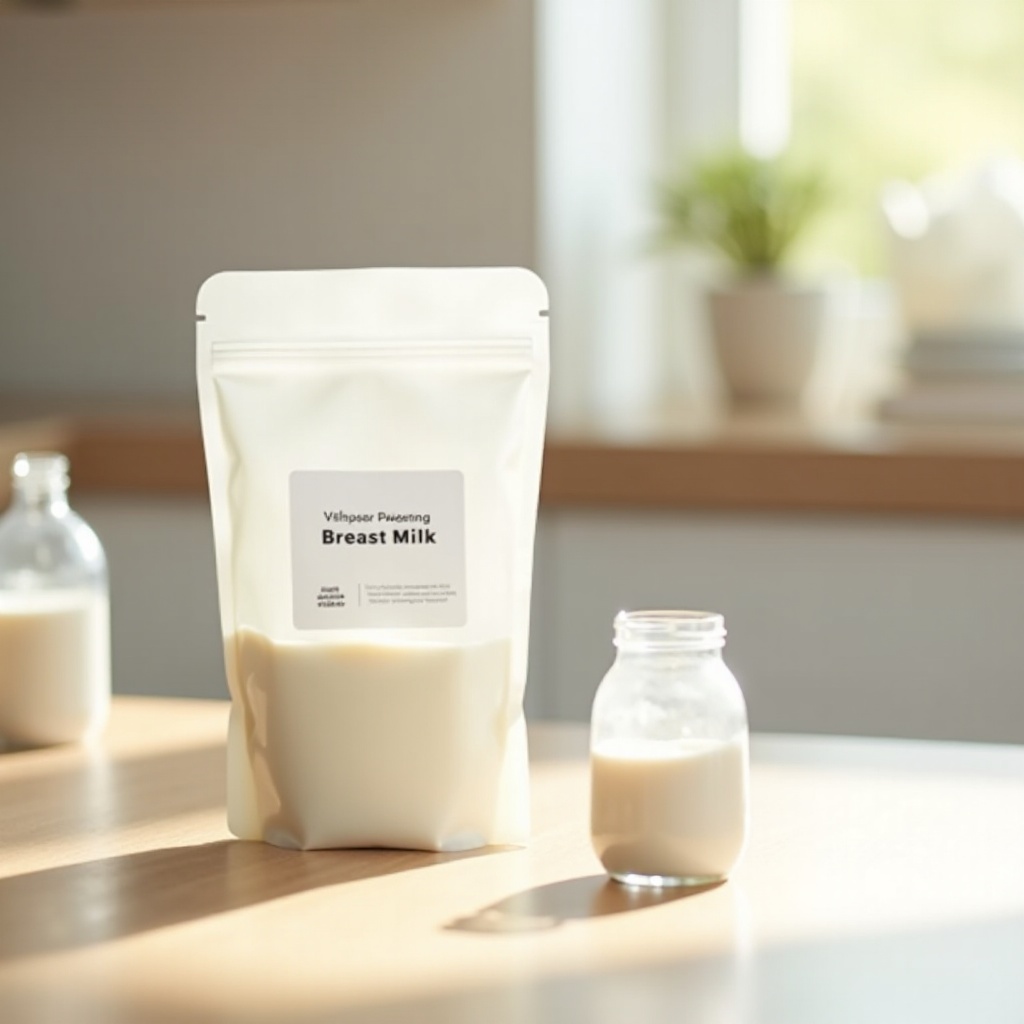 leche materna en polvo