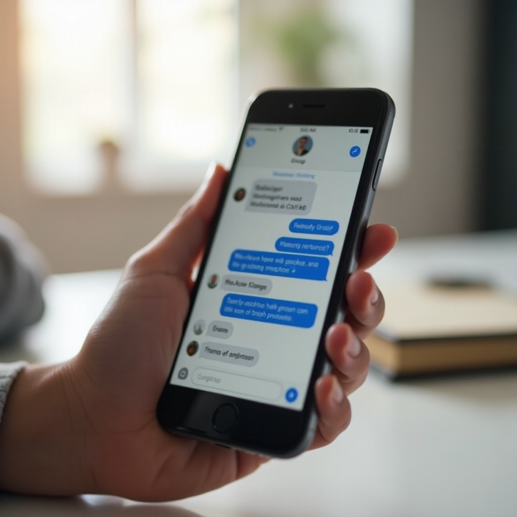 peux-tu retirer quelqu'un d'une conversation de groupe sur iPhone