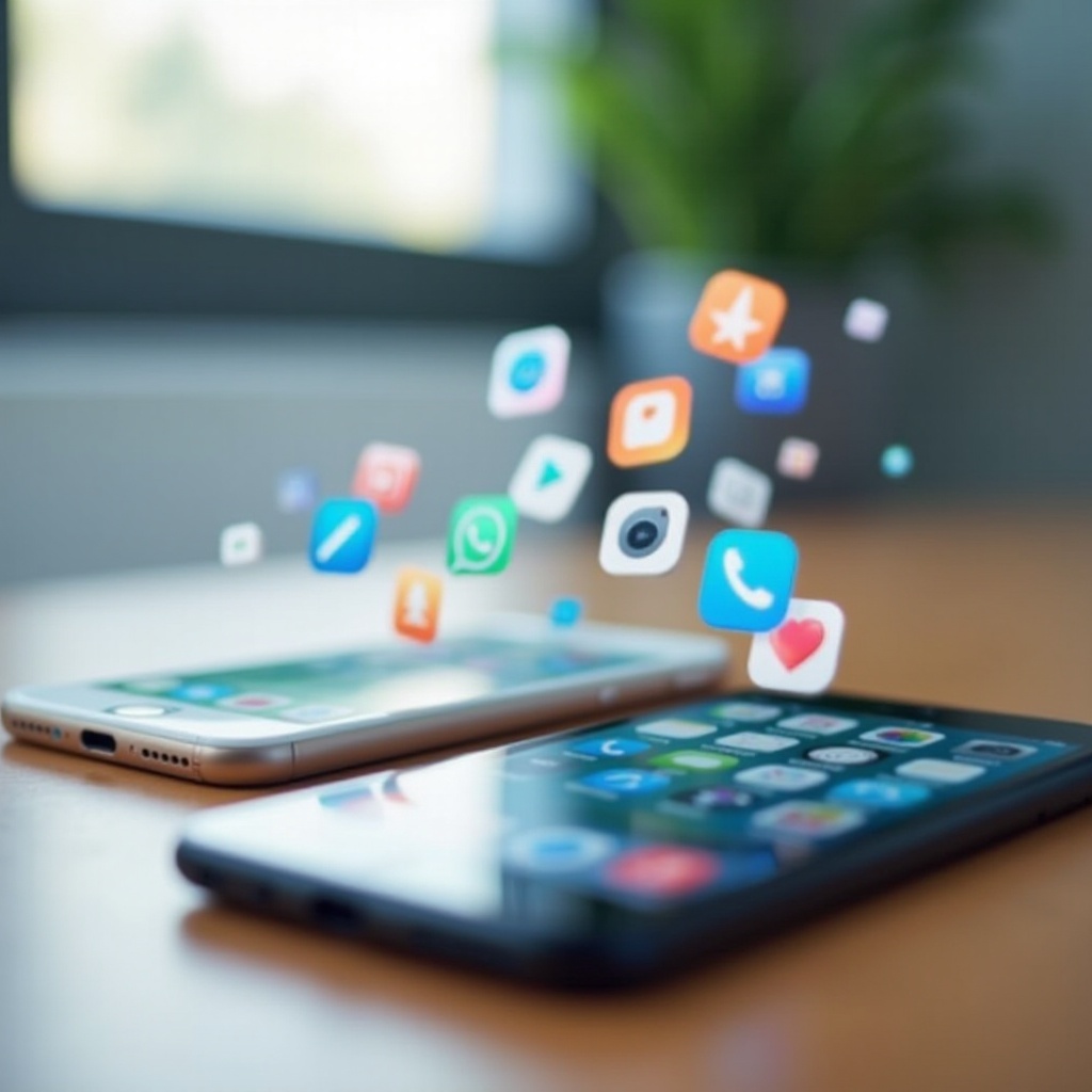 transférer les applications vers le nouveau téléphone