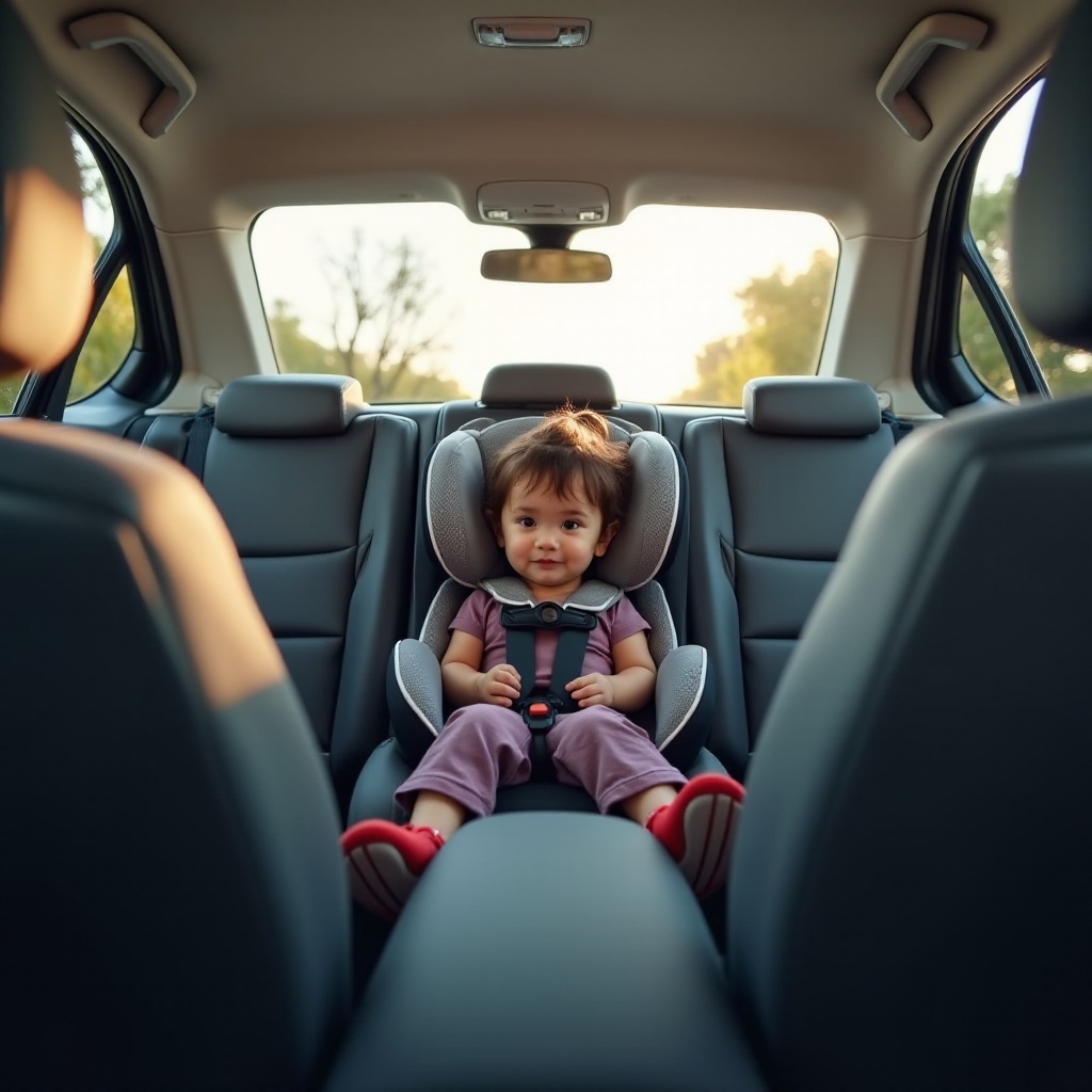 Si può mettere un seggiolino auto al centro?