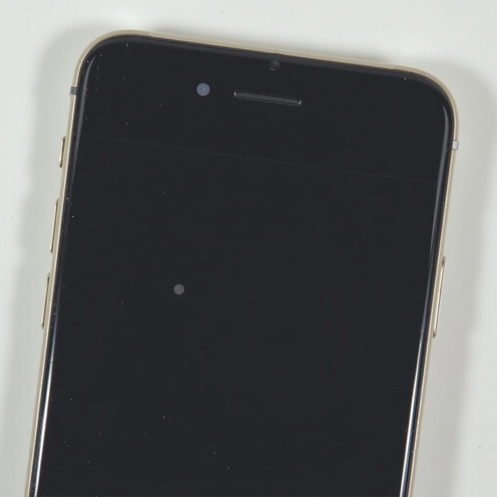 punti bianchi sullo schermo dell'iPhone