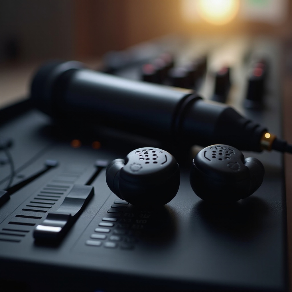 ¿está bien usar IEMs con entrada de monitoreo de micrófono?