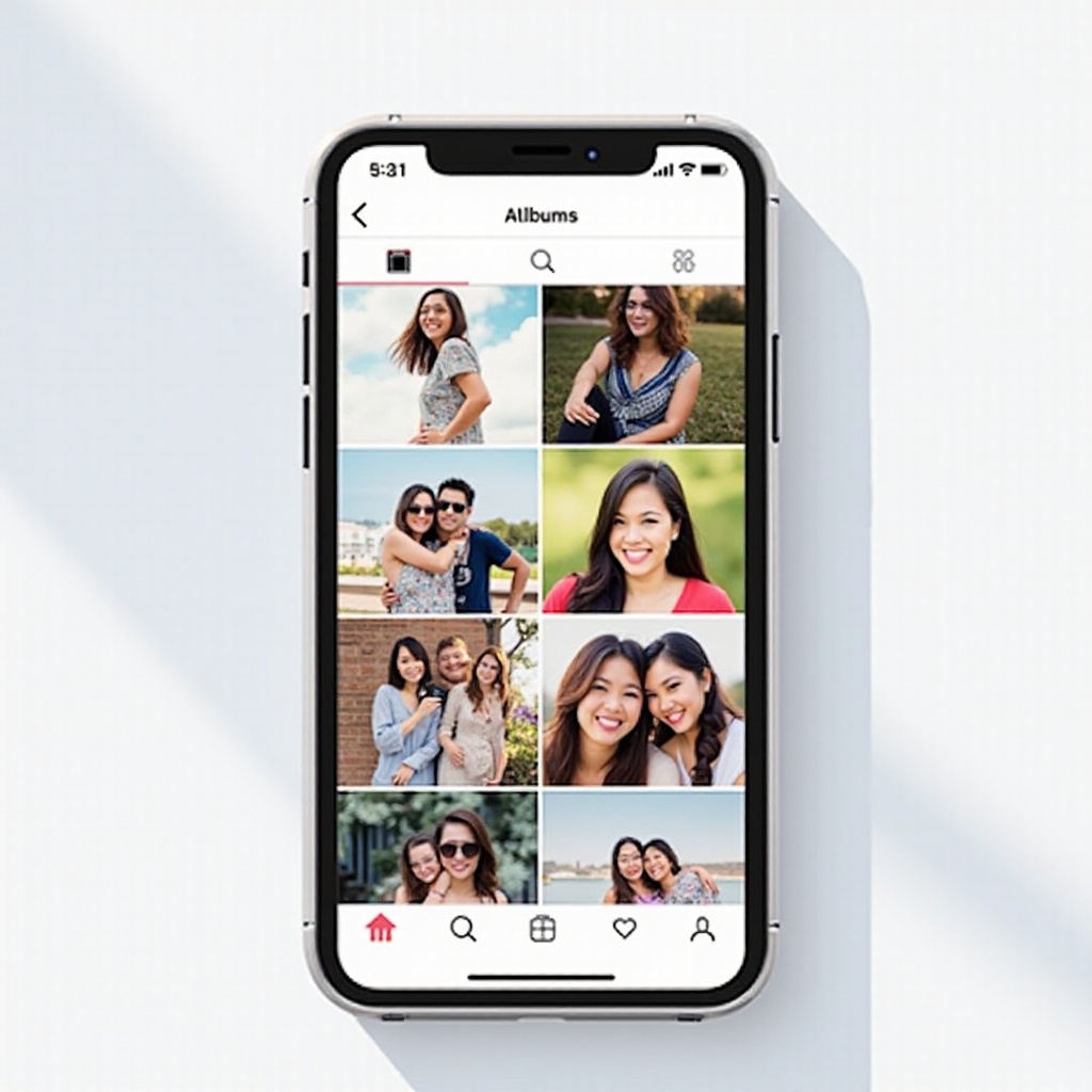 comment voir les albums partagés sur iphone