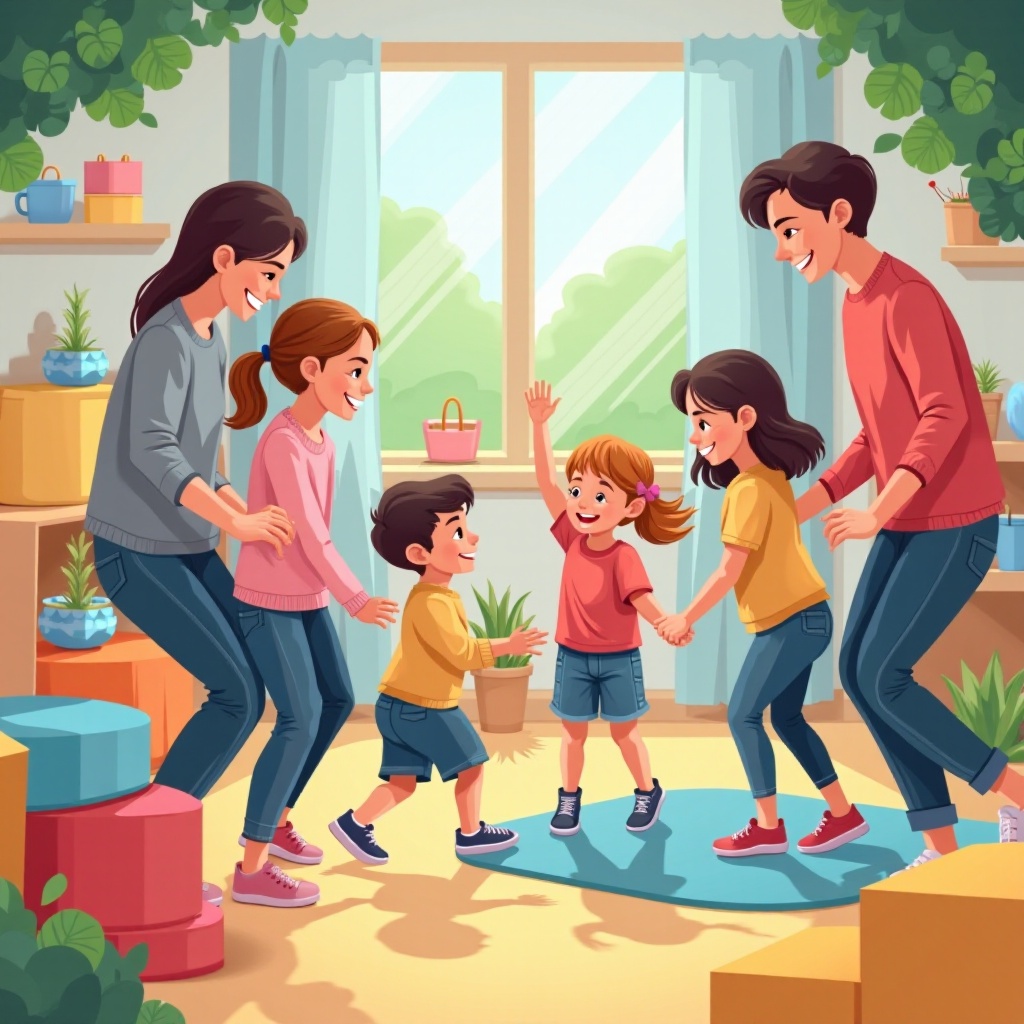 centro attività per bambini sicuro per le anche