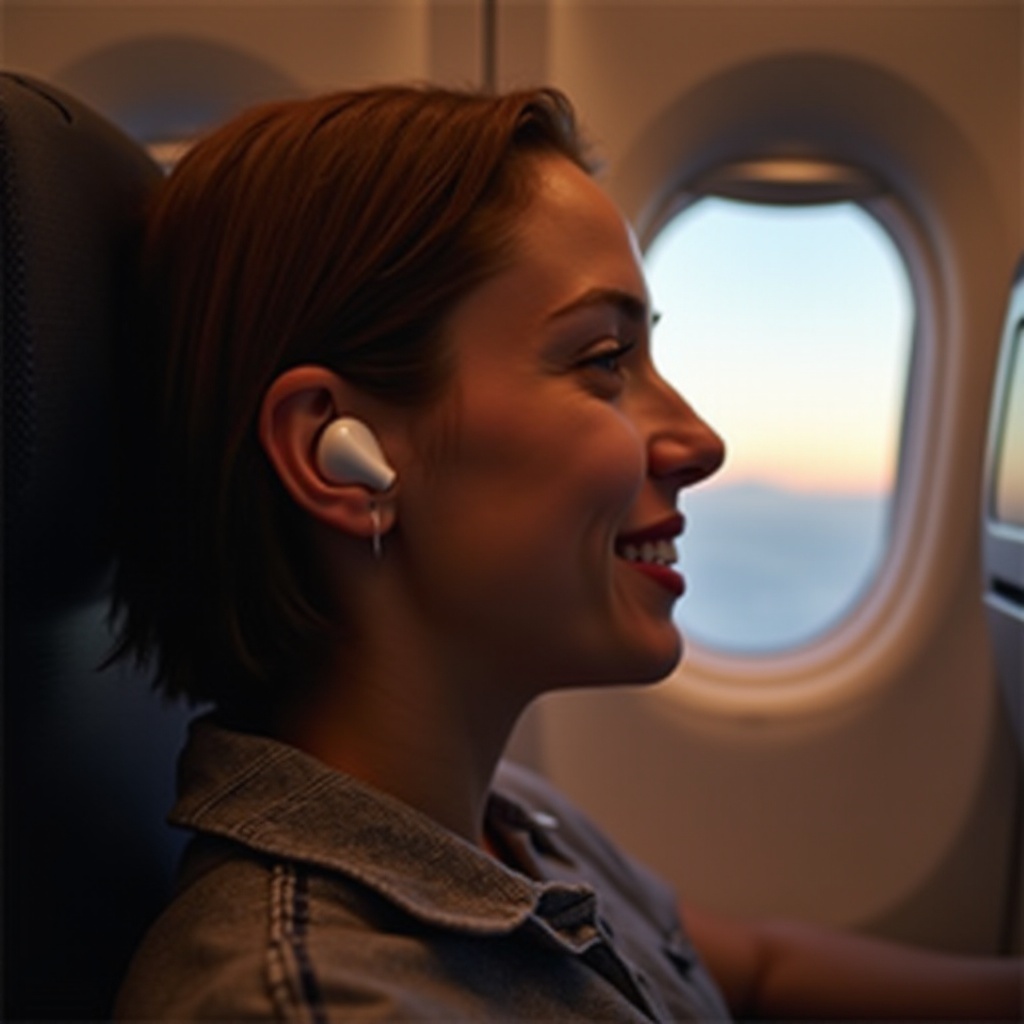 les airpods aident-ils avec la pression dans l'avion