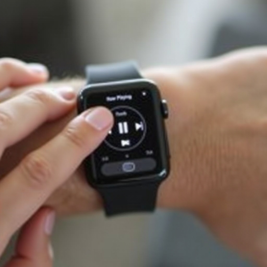 comment désactiver la lecture en cours sur l'Apple Watch