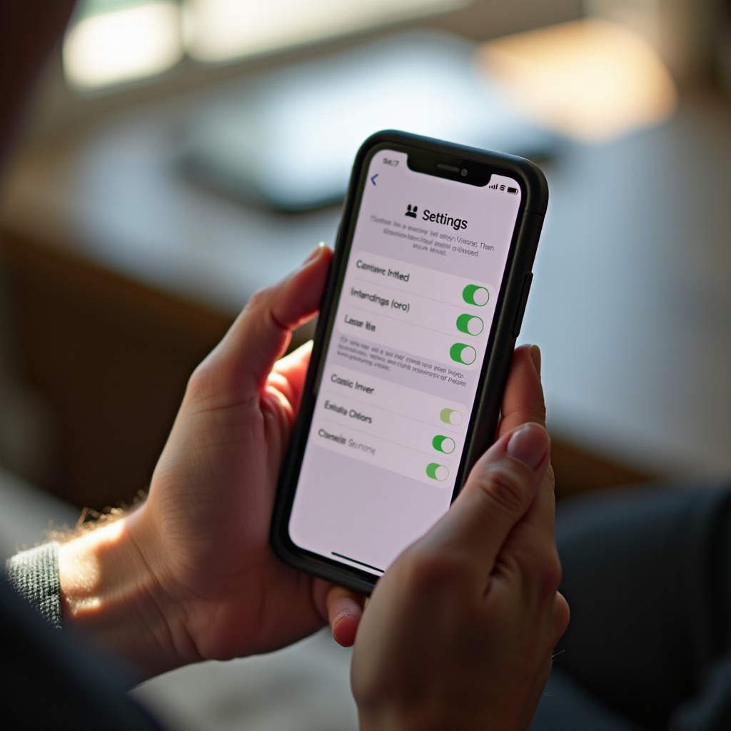 inversión clásica del iPhone