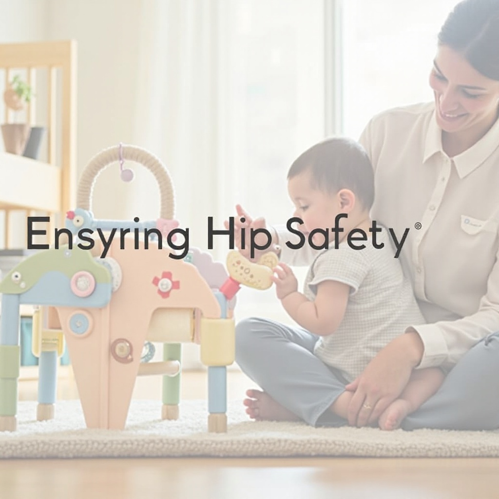 centre d'activités pour bébé sûr pour les hanches