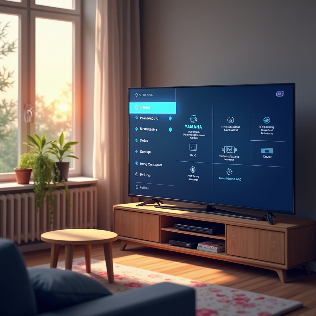 comment réparer l'arc grisé sur la télévision Yamaha