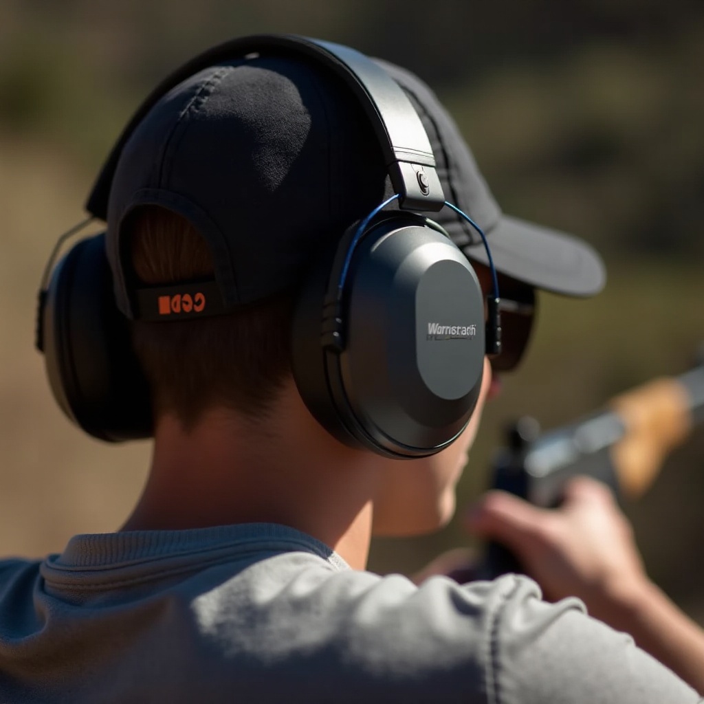 Bluetooth-Geräuschunterdrückungskopfhörer für Schießstand