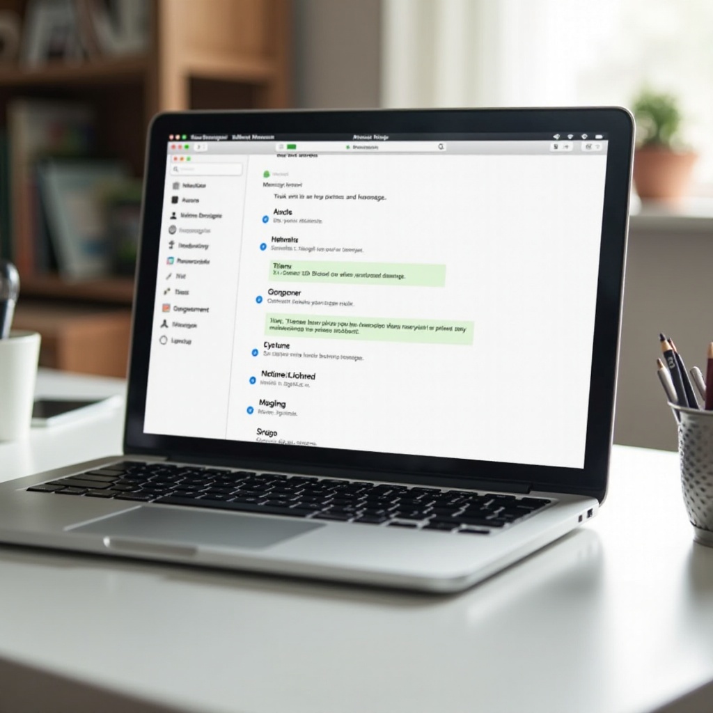 comment puis-je voir les messages bloqués sur macbook